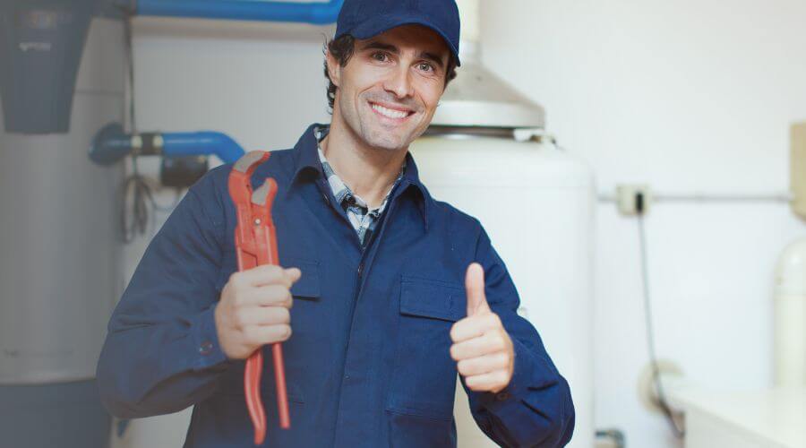Local tankless water heater installation in Whitehall, WI